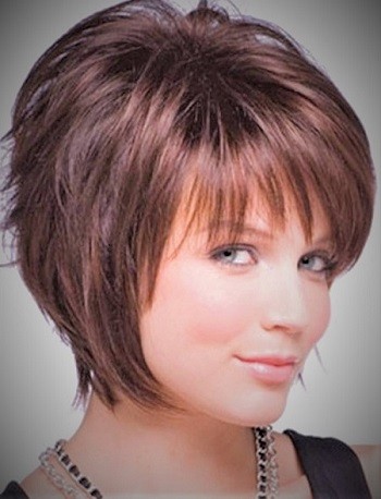 Cute Medium-Short Sassy Haircut Short Hairstyles Short layered hairstyles 